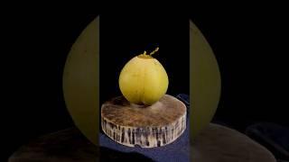 CRUNCHY‼️SOFT PEELING ON STUDIO ASMR #cuttingskills #satisfying #coconut #asmr #shortvideo
