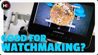 Testing a HDMI Digital Microscope for Watchmaking! A Review of the of the LM246MS from Linkmicro