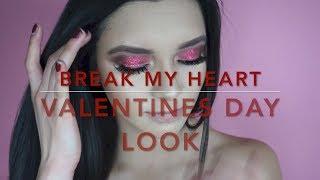 Valentine's Day Glitter Makeup| Daisy Avila