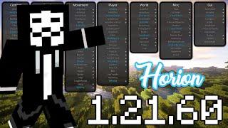 OUT NOW: Horion Client 1.21.60 - 1.21.62 (Minecraft Bedrock Hacks)