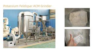 air classifier mill grinding test for grinding potassium feldspar powder