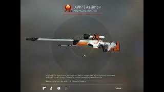 5% Awp Asiimov trade up