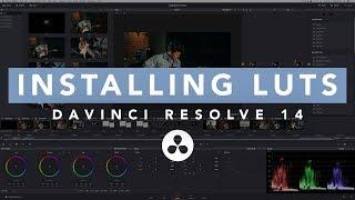 How to INSTALL LUTs in DaVinci Resolve