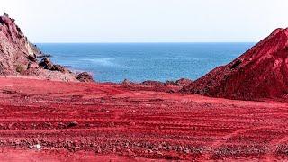 Ruby Red Beach - Hormuz Island, Iran 