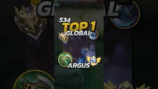 78% Winrate Argus S34 Build! Mobile Legends #mobilelegends #mlbb #gaming