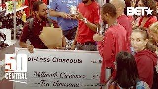 ONE MILLIONTH CUSTOMER PRANK | 50 Central