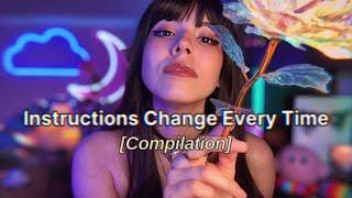 Luna Bloom ASMR Instructions Change Every Time Compilation 