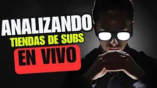 Para que comenzar en el POD si vas a hacer esto.? Analizando tiendas de Subs EN VIVO! ep. 15