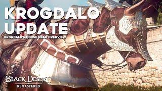 Black Desert ► BIS HORSE GEAR UPDATE! | Krogdalo Gear Sets Overview (2019)