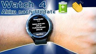 Update der Samsung Galaxy Watch 4 - Ist die Akkulaufzeit der Smartwatch besser geworden?