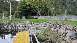 Working alongside Loch Lomond