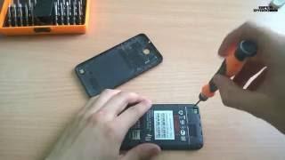 Fly iq4415. Как разобрать. Замена тачскрина. Ремонт