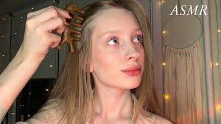 асмр‍️массаж головы *расслабление на 100%*|asmr🪮head massage