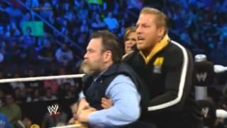 WWE Smackdown - 25/4/14 Argument Between Paul Heyman And Zeb Colter