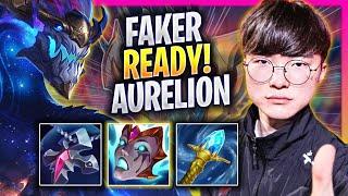 FAKER IS READY TO PLAY AURELION SOL! - T1 Faker Plays Aurelion Sol MID vs Leblanc! | Season 2024