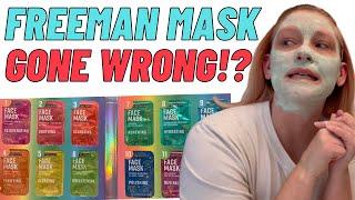 Freeman Face Mask Gone Wrong!? 12 Days of Glow | PART ONE