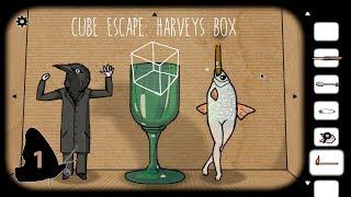 MY BRAIN vs THE DOMINO PUZZLE | Cube Escape: Harvey’s Box [EN] Part 1