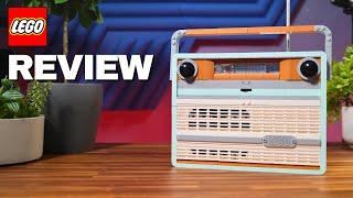 REVIEW: LEGO Retro Radio Set 10334