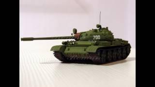 T-55 (из картона в масштабе 1/72)