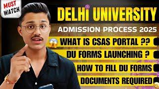 CUET 2025 : HOW TO APPLY FOR DELHI UNIVERSITY | DELHI UNIVERSITY ADMISSION PROCESS 2025