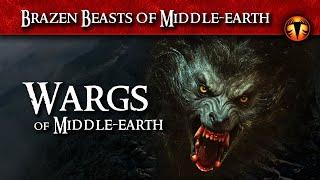 Wargs of Middle-earth | Mordor Lore Video | Brazen Beasts | Warg Riders | Evil Wolves of Rhovanian