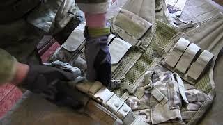 Разгрузочный жилет Rothco Cross Draw multicam. Неудержимые знают что носить на "тёрки".