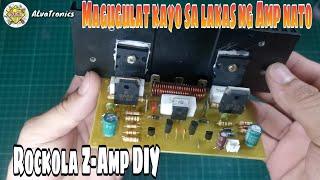 Rockola Z-Amp 1 pair Grabe ang Lakas Napakalinaw ng tunog | Rockola DIY Amplifier #NekALvatronics