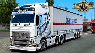 Volvo FH16 Open pipe sound For ETS2 1.43