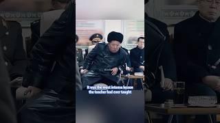It was the most intense lesson the teacher had ever taught  #northkorea #kimjongun #shorts