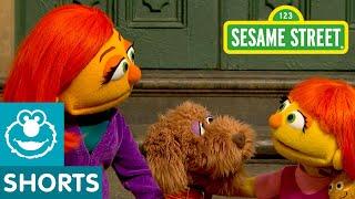 Sesame Street: A Starry Night Story featuring Julia and Fluffster