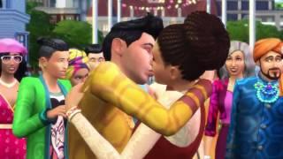 The Sims 4 City Living: Wedding Venue Clip