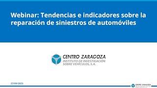  WEBINAR: Tendencias e indicadores sobre la reparación de siniestros de autos 