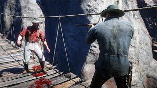 Red Dead Redemption 2 4K 60FPS - Funny & Brutal Moments Vol. 159 (Euphoria Ragdolls)