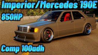 Imperior/Mercedes 190E 100adh Comp Tune CarX Drift Racing!#carx #drift #tiktok #viral #trending #fyp