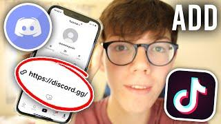 How To Add Discord Link To TikTok Bio (Clickable Link) | Add Discord To TikTok