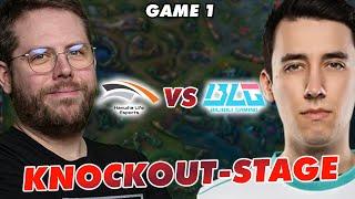 POE IST AM START! | HLE VS BLG GAME 1 | WORLDS 2024