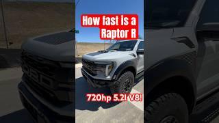 2025 Ford F-150 Raptor R 0-60mph How fast is a 720hp supercharged 5.2l V8?