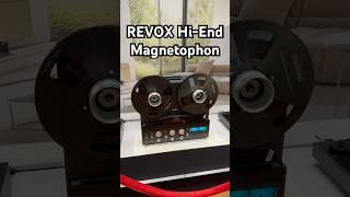 REVOX Hi-End Magnetophon ️ Master Tape Analog HiFi Player #hifi #hiend #audiophile #audio