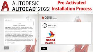 AutoCad 2022 Installation Process | AutoCad 2022 Pre-Activation | AutoCad Software Download Review |