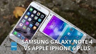 Samsung Galaxy Note 4 vs Apple iPhone 6 Plus