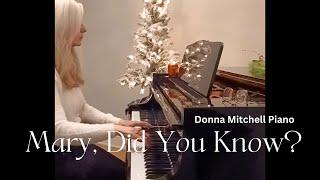 Mary, Did You Know?  Improvisation Cover