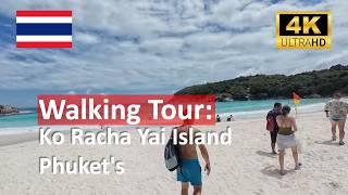 Racha Island Walking Tour: Explore the Hidden Beauty of Thailand's Pristine Beaches 4k, Phuket