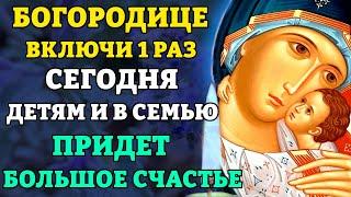 24 ноября ПОСЛУШАЙ ВСЕГО 1 мин и ПРИДЕТ БОЛЬШОЕ СЧАСТЬЕ! Молитва Богородице Молебница. Православие