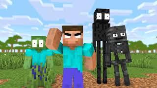 Monster School : HACKER TRAIN SCHOOL HORROR CHALLENGE TRAIN EATER - Minecraft Animation