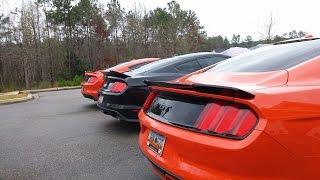 2015 - 16 Mustang MMD V-Series vs MMD by Foose vs Roush Spoiler