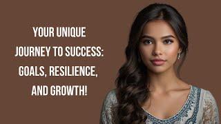 Your Unique Journey to Success: Goals, Resilience, and Growth!