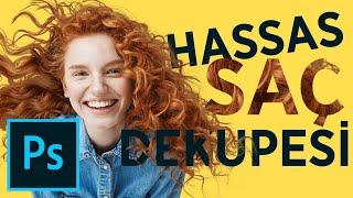 Photoshop’ta Hassas Saç Dekupesi