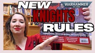 NEW RULES for Knights in White Dwarf 509