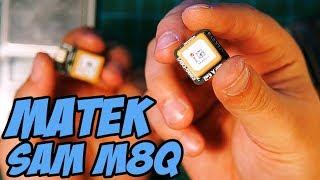  Топовый GPS модуль в микро форм-факторе. Обзор и тест. [Matek SAM-M8Q]