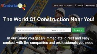 All Construction Guide The World Of Construction Near You!